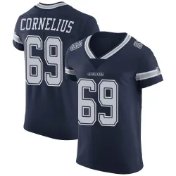 Men's Ajani Cornelius Dallas Cowboys No.69 Elite Team Color Vapor Untouchable Jersey - Navy