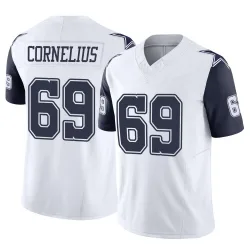 Men's Ajani Cornelius Dallas Cowboys No.69 Limited 2nd Alternate Vapor F.U.S.E. Jersey - White