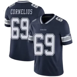 Men's Ajani Cornelius Dallas Cowboys No.69 Limited Team Color Vapor Untouchable Jersey - Navy