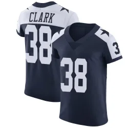 Men's Alijah Clark Dallas Cowboys No.38 Elite Alternate Vapor Untouchable Jersey - Navy