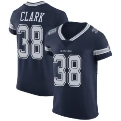 Men's Alijah Clark Dallas Cowboys No.38 Elite Team Color Vapor Untouchable Jersey - Navy