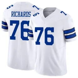 Men's Asim Richards Dallas Cowboys No.76 Limited Vapor F.U.S.E. Jersey - White