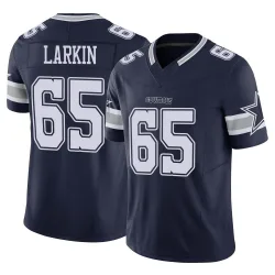Men's Austin Larkin Dallas Cowboys No.65 Limited Vapor F.U.S.E. Jersey - Navy