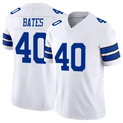 Men's Bill Bates Dallas Cowboys No.40 Limited Vapor F.U.S.E. Jersey - White