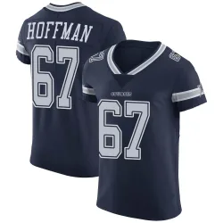 Men's Brock Hoffman Dallas Cowboys No.67 Elite Team Color Vapor Untouchable Jersey - Navy