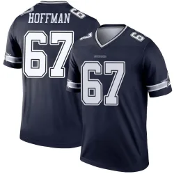 Men's Brock Hoffman Dallas Cowboys No.67 Legend Jersey - Navy