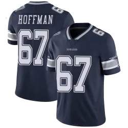 Men's Brock Hoffman Dallas Cowboys No.67 Limited Team Color Vapor Untouchable Jersey - Navy