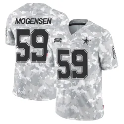 Men's Brock Mogensen Dallas Cowboys No.59 Limited 2024 Salute to Service Jersey - Arctic Camo