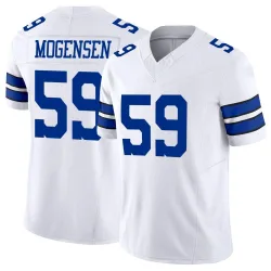 Men's Brock Mogensen Dallas Cowboys No.59 Limited Vapor F.U.S.E. Jersey - White