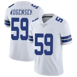 Men's Brock Mogensen Dallas Cowboys No.59 Limited Vapor Untouchable Jersey - White