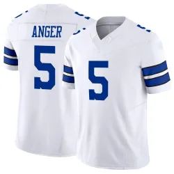 Men's Bryan Anger Dallas Cowboys No.5 Limited Vapor F.U.S.E. Jersey - White