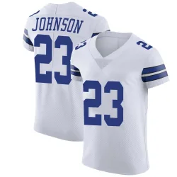 Men's Buddy Johnson Dallas Cowboys No.23 Elite Vapor Untouchable Jersey - White