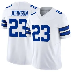 Men's Buddy Johnson Dallas Cowboys No.23 Limited Vapor F.U.S.E. Jersey - White
