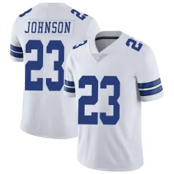 Men's Buddy Johnson Dallas Cowboys No.23 Limited Vapor Untouchable Jersey - White