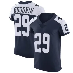 Men's C.J. Goodwin Dallas Cowboys No.29 Elite Alternate Vapor Untouchable Jersey - Navy