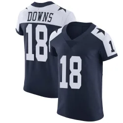 Men's Caleb Downs Dallas Cowboys No.18 Elite Alternate Vapor Untouchable Jersey - Navy
