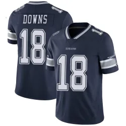 Men's Caleb Downs Dallas Cowboys No.18 Limited Team Color Vapor Untouchable Jersey - Navy