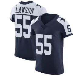 Men's Carl Lawson Dallas Cowboys No.55 Elite Alternate Vapor Untouchable Jersey - Navy