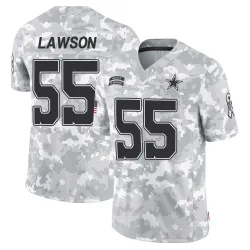 Men's Carl Lawson Dallas Cowboys No.55 Limited 2024 Salute to Service Jersey - Arctic Camo