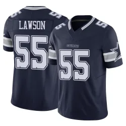 Men's Carl Lawson Dallas Cowboys No.55 Limited Vapor F.U.S.E. Jersey - Navy