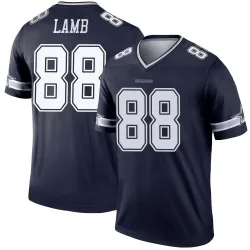 Men's CeeDee Lamb Dallas Cowboys No.88 Legend Jersey - Navy