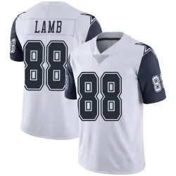 Men's CeeDee Lamb Dallas Cowboys No.88 Limited Color Rush Vapor Untouchable Jersey - White