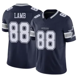 Men's CeeDee Lamb Dallas Cowboys No.88 Limited Vapor F.U.S.E. Jersey - Navy