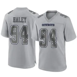 Men's Charles Haley Dallas Cowboys No.94 Game Atmosphere Fashion Jersey - Gray