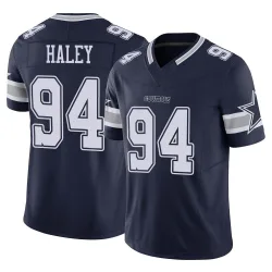 Men's Charles Haley Dallas Cowboys No.94 Limited Vapor F.U.S.E. Jersey - Navy