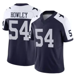Men's Chuck Howley Dallas Cowboys No.54 Limited Alternate Vapor F.U.S.E. Jersey - Navy