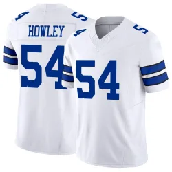 Men's Chuck Howley Dallas Cowboys No.54 Limited Vapor F.U.S.E. Jersey - White