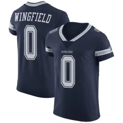 Men's DJ Wingfield Dallas Cowboys No.0 Elite Team Color Vapor Untouchable Jersey - Navy