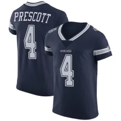 Men's Dak Prescott Dallas Cowboys No.4 Elite Team Color Vapor Untouchable Jersey - Navy