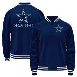 Men's Dallas Cowboys No. Full-Snap Jacket - Navy