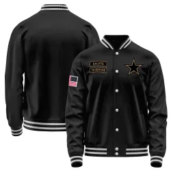 Men's Dallas Cowboys No. Salute to Service Sideline Performance Jacket - Black