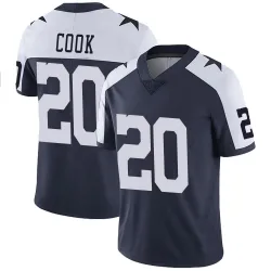 Men's Dalvin Cook Dallas Cowboys No.20 Limited Alternate Vapor Untouchable Jersey - Navy