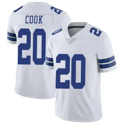 Men's Dalvin Cook Dallas Cowboys No.20 Limited Vapor Untouchable Jersey - White