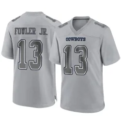 Men's Dante Fowler Jr. Dallas Cowboys No.13 Game Atmosphere Fashion Jersey - Gray