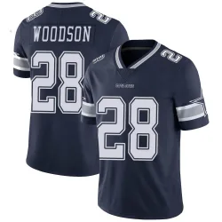 Men's Darren Woodson Dallas Cowboys No.28 Limited Team Color Vapor Untouchable Jersey - Navy