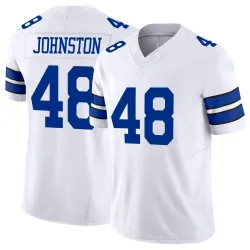 Men's Daryl Johnston Dallas Cowboys No.48 Limited Vapor F.U.S.E. Jersey - White