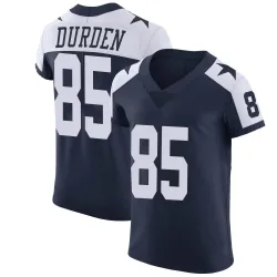 Men's David Durden Dallas Cowboys No.85 Elite Alternate Vapor Untouchable Jersey - Navy