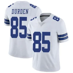 Men's David Durden Dallas Cowboys No.85 Limited Vapor Untouchable Jersey - White