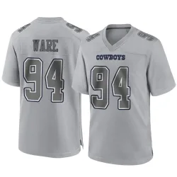 Men's DeMarcus Ware Dallas Cowboys No.94 Game Atmosphere Fashion Jersey - Gray