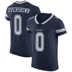 Men's DeMarvion Overshown Dallas Cowboys No.0 Elite Team Color Vapor Untouchable Jersey - Navy
