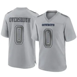 Men's DeMarvion Overshown Dallas Cowboys No.0 Game Atmosphere Fashion Jersey - Gray