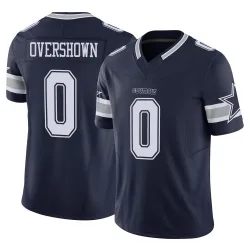 Men's DeMarvion Overshown Dallas Cowboys No.0 Limited Vapor F.U.S.E. Jersey - Navy