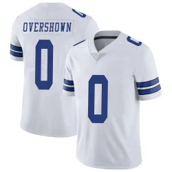 Men's DeMarvion Overshown Dallas Cowboys No.0 Limited Vapor Untouchable Jersey - White