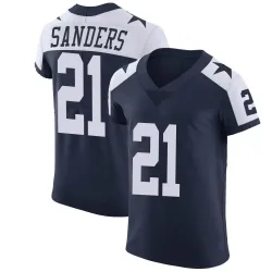 Men's Deion Sanders Dallas Cowboys No.21 Elite Alternate Vapor Untouchable Jersey - Navy