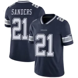 Men's Deion Sanders Dallas Cowboys No.21 Limited Team Color Vapor Untouchable Jersey - Navy