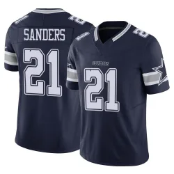 Men's Deion Sanders Dallas Cowboys No.21 Limited Vapor F.U.S.E. Jersey - Navy
